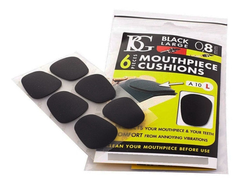 Pack Set De 6 Protectores De Boquilla Bg France A10l Para Saxo O Clarinete