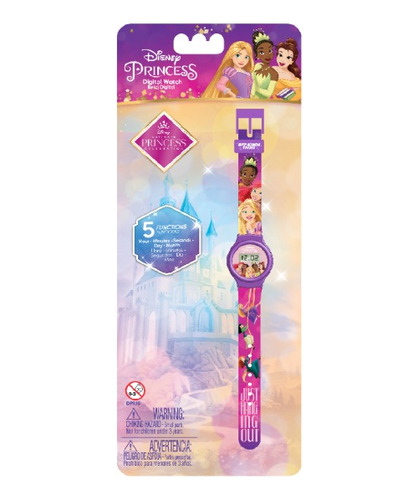 Disney Reloj Digital Princesas 5 Funciones Int Dprj6 Intek