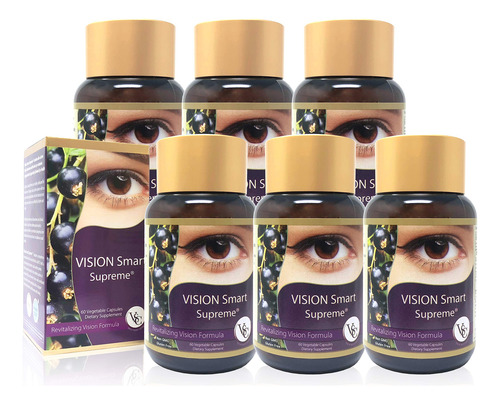 Suplemento Vision Smart Supreme Eye Con Antocia De Grosella