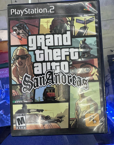 Grand Theft Auto San Andreas Para Playstation 2 Original