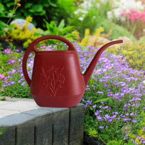 Regadera De Jardín, Regadera Para Regar Plantas, Mango Rojo