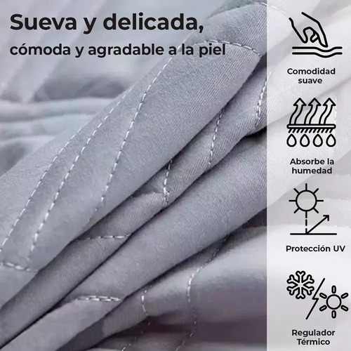 Protector De Colchón Impermeable Con Dos Fundas De Almohada