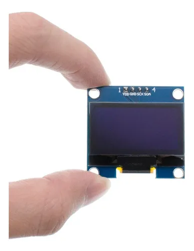 comprar Display Pantalla Oled 128x64 Lcd I2c 0.96. Color Blanca.