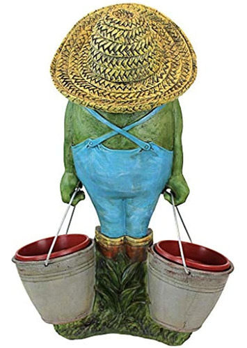 Design Toscano Hf300718 Buckets La Estatua De La Rana Del Ja