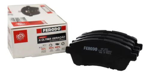 Pastillas De Freno Ferodo Ford Fiesta Linea Nueva  2010- Del