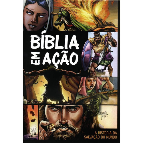 Bíblia Em Ação A História De Salvação Do Mundo Capa Dura