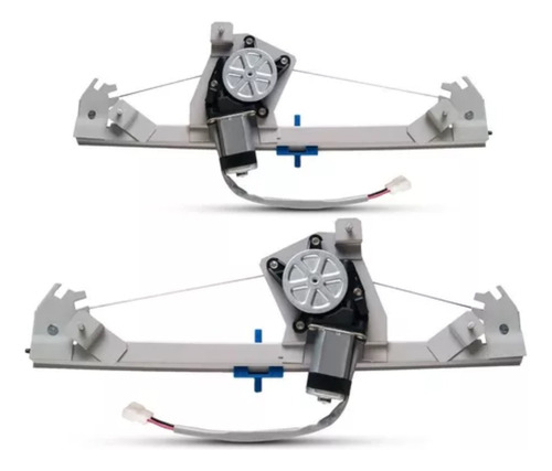 Kit Vidro Eletrico N.uno 2015 Mold E Botões Celta 2 Portas
