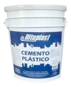 Imagen 2 de 2 de Cemento Plastico Cuñete Bituplast