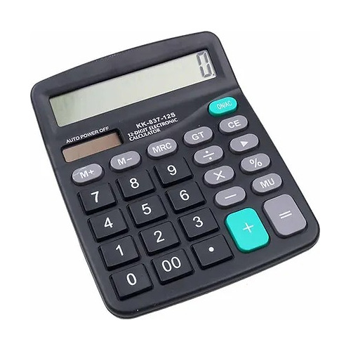 Calculadora Digital Kadio 12 Digitos Numeros Grandes