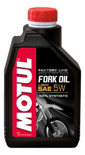 Aceite Sintético Para Suspensión Horquilla Para Moto 5w Motu