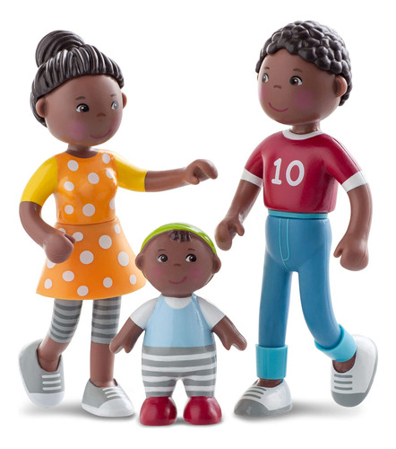 Haba Little Friends Family Time - Figuras De Juguete Para M.