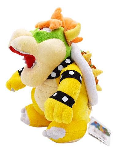 Mx1 Juguetes De Peluche Bowser Con Dibujos Animados Del
