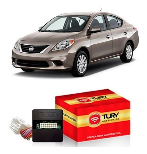 Alarme Automotivo Dedicado Comfort Tury 1.1f March Versa 11