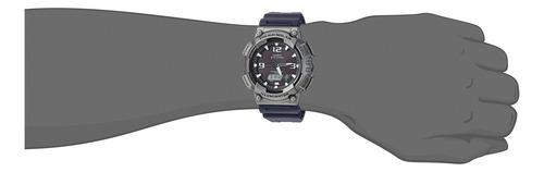 Reloj Casio Serie Aqs800w, Analógico Y Digital, 100 M, Wr So