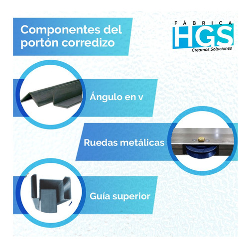 Frente Estilo Reja De Tablilla Porton Corredizo Puerta Verja Gris Oscuro