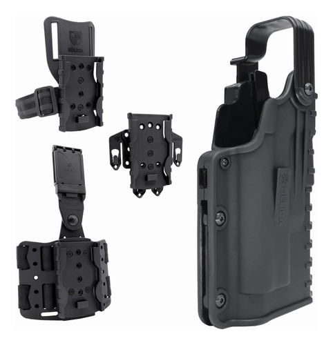 Kit Black Ops Speed Mid-ride Pra Uso Com Lanterna Glock G22