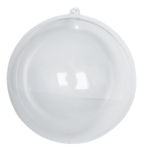 Esfera Rellenable Transparente De Plástico 12cm 36pzas