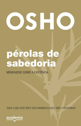 Pérolas de sabedoria - Osho - Editora Planeta - Capa Mole