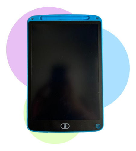 Lousa Mágica Tablet Infantil Colorida Digital Desenho Cor Azul