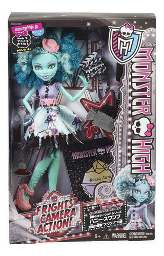 Mattel Monster High Honey Swamp Frights Camera Action