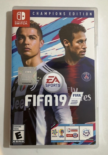 Juego Fifa19 Nintendo Switch Nuevo Sellado 