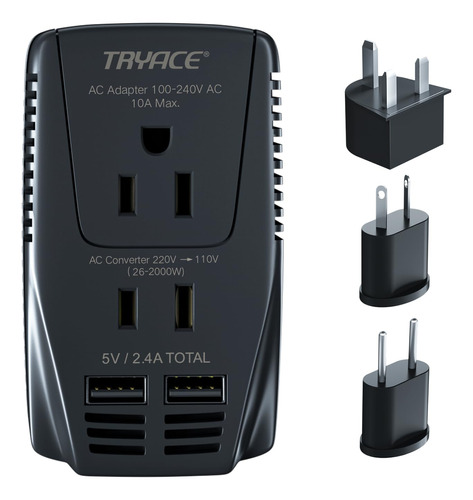 Tryace Convertidor De Voltaje Exclusivo De 2000 W Y Adaptado