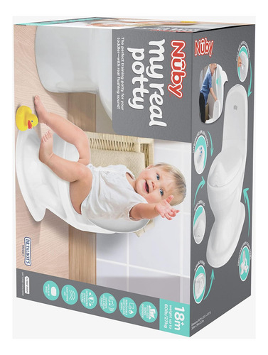 Nuby Mi Verdadero Baño De Entrenamiento Para Ir Al Baño Con