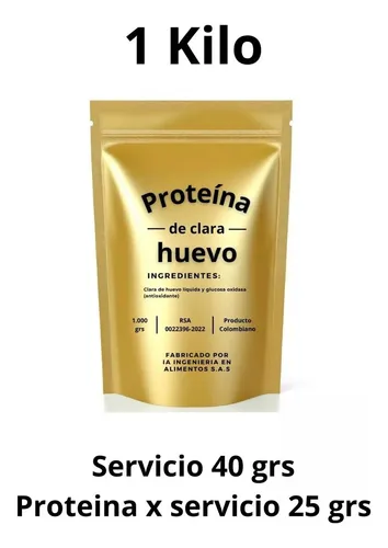 Clara De Huevo En Polvo 1 Kg