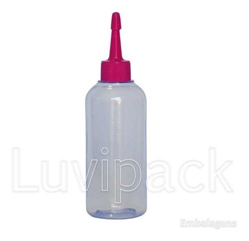 Imagem 4 de 10 de 50 Frascos 100 Ml Para Tinta Com Bico Aplicador