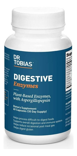 18 Enzimas Digestivas Digestión Probioticos Eg E1 Sabor Sin Sabor