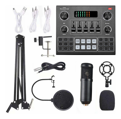 Set De Micrófonos Sound Webcast Intelligent Kit V9 Live Live