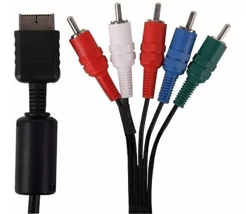 Cable Av Componente Audio Video Audio Stereo Ps2 Y Ps3