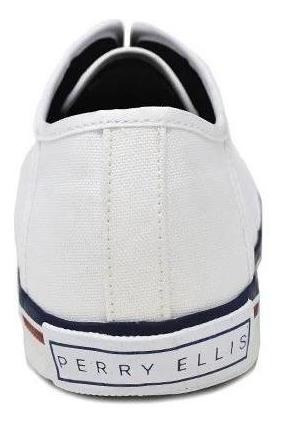 Zapato Perry Ellis - 5493 - Blanco