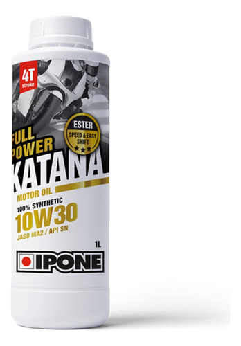 Aceite Ipone Katana 10w30 Full Sintetico