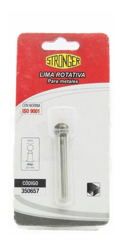 Lima Rotativa Metales Stronger 9mm 350657