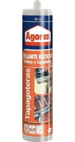 Agorex Tapagoteras Sellante Butílico 310ml Cartucho