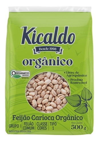 Feijão Carioca Orgânico - Kicaldo 500g