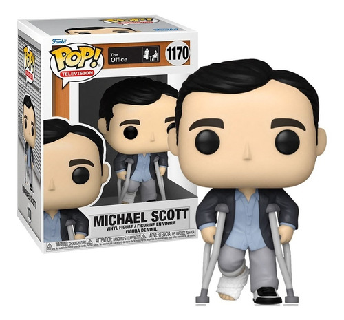 Boneco Funko Pop Tv Michael Scott 1170 - The Office Original