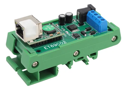 Convertidor Rs485 A Ethernet 9600bps Tvs Anti Surge