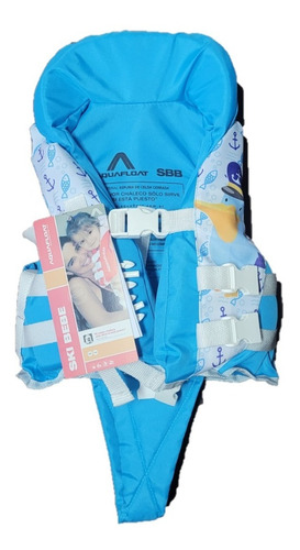 Chaleco Salvavidas Niños Ski Super Bebe Aquafloat 25kg T01