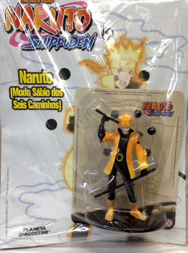 Kit 2 Miniaturas Naruto - Sábio Dos Seis Caminhos + Kushina
