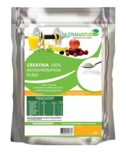 Combo Creatina Pura 1kg + Taurina Pura Importada 1kg