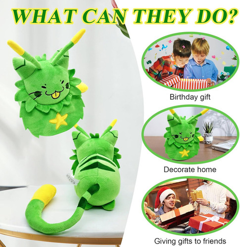 2 Gnarpy Regretavator-peluche De Gato Alienígena Verde Niños