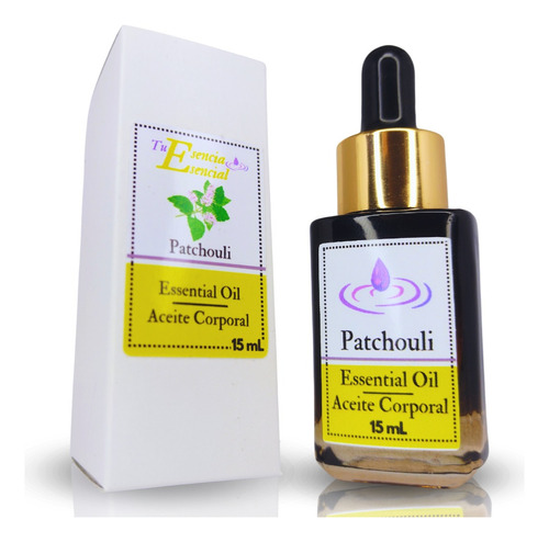 Aceite Esencial Puro De Patchouli 15 Ml