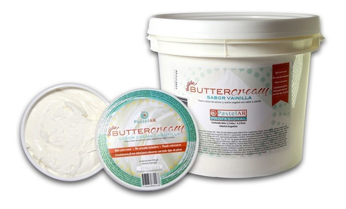 Buttercream Para Rellenar Y Decorar Marca Pastelar / Lauacu