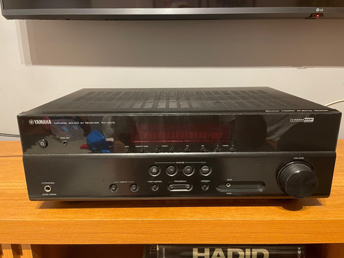 Receiver Yamaha Rx-v379 Ultrahd 5.1 Bluetooth 4k Preto (Usado)