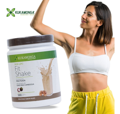 Bajar De Peso | Malteada Non Lipo Fit Shake 580 G | Nuez Nuez