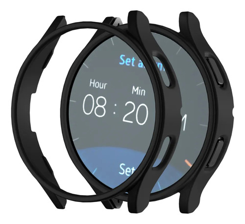 Case Bumper Preto Premium Para Galaxy Watch 6 40mm