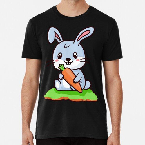 Remera Copia De Cute Kawaii Easter Bunny Con Huevos De Pascu