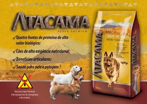 Atacama A Ração Super Premium Do Seu Cão 20kg